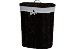 Heart of House Willow Linen Bin - Coffee